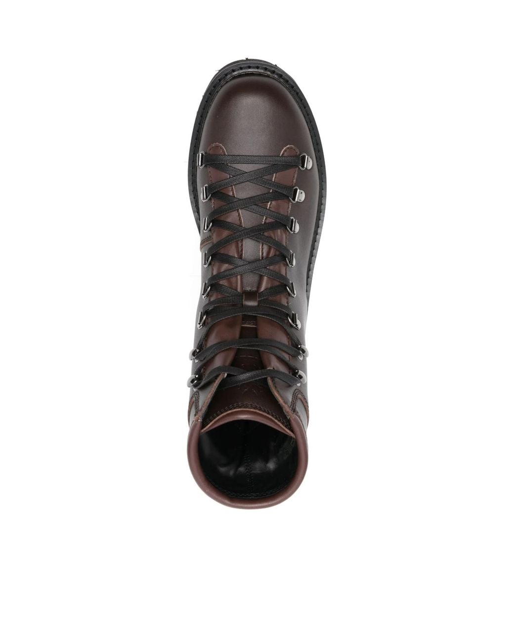 Bally Brown Lace-Up Ankle Boots for men