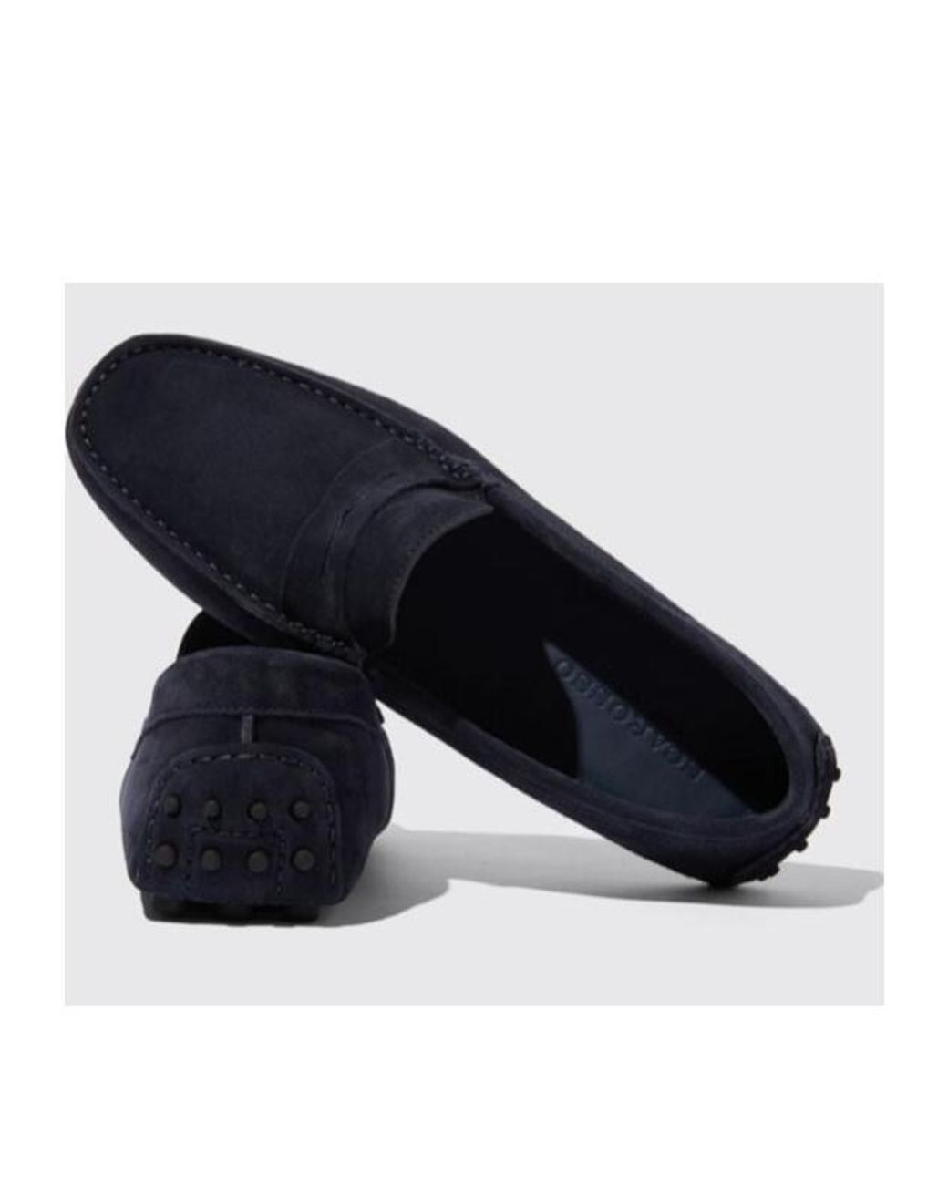 Scarosso Blue Round-Toe Casual Shoes for men