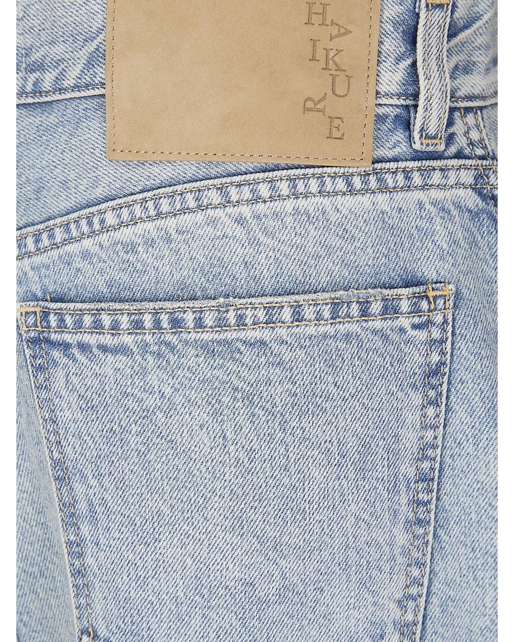 Haikure Blue Asymmetrical Denim Skirt