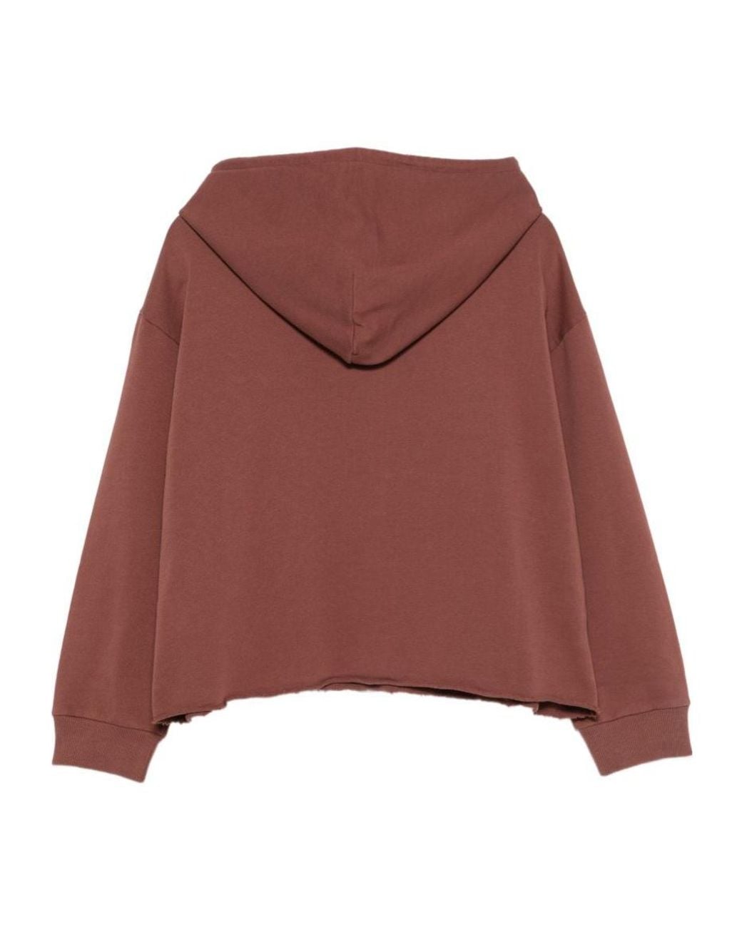 MM6 by Maison Margiela Red Logo-Patch Hoodie