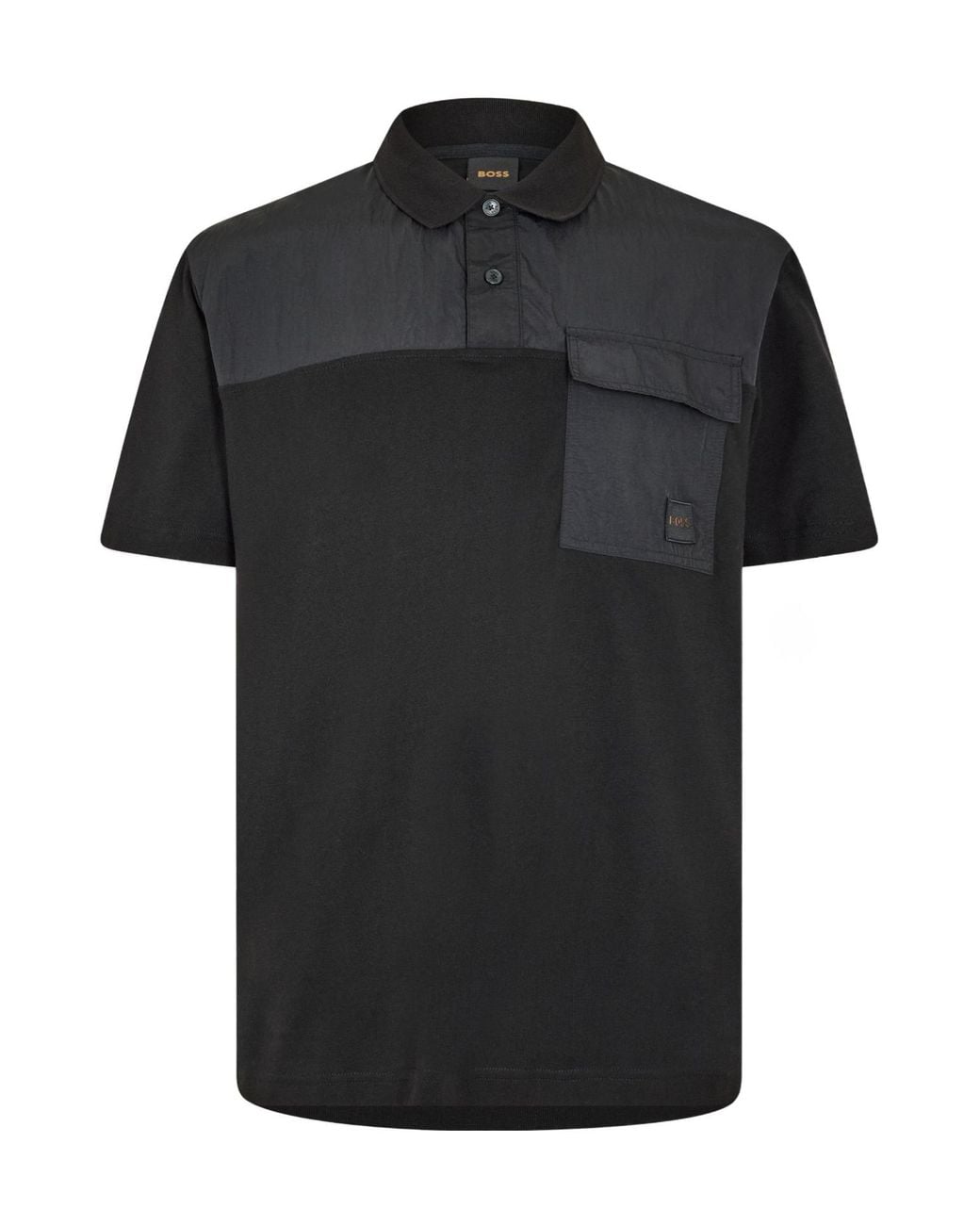 Boss Black Shortsleeve Polo Shirt for men