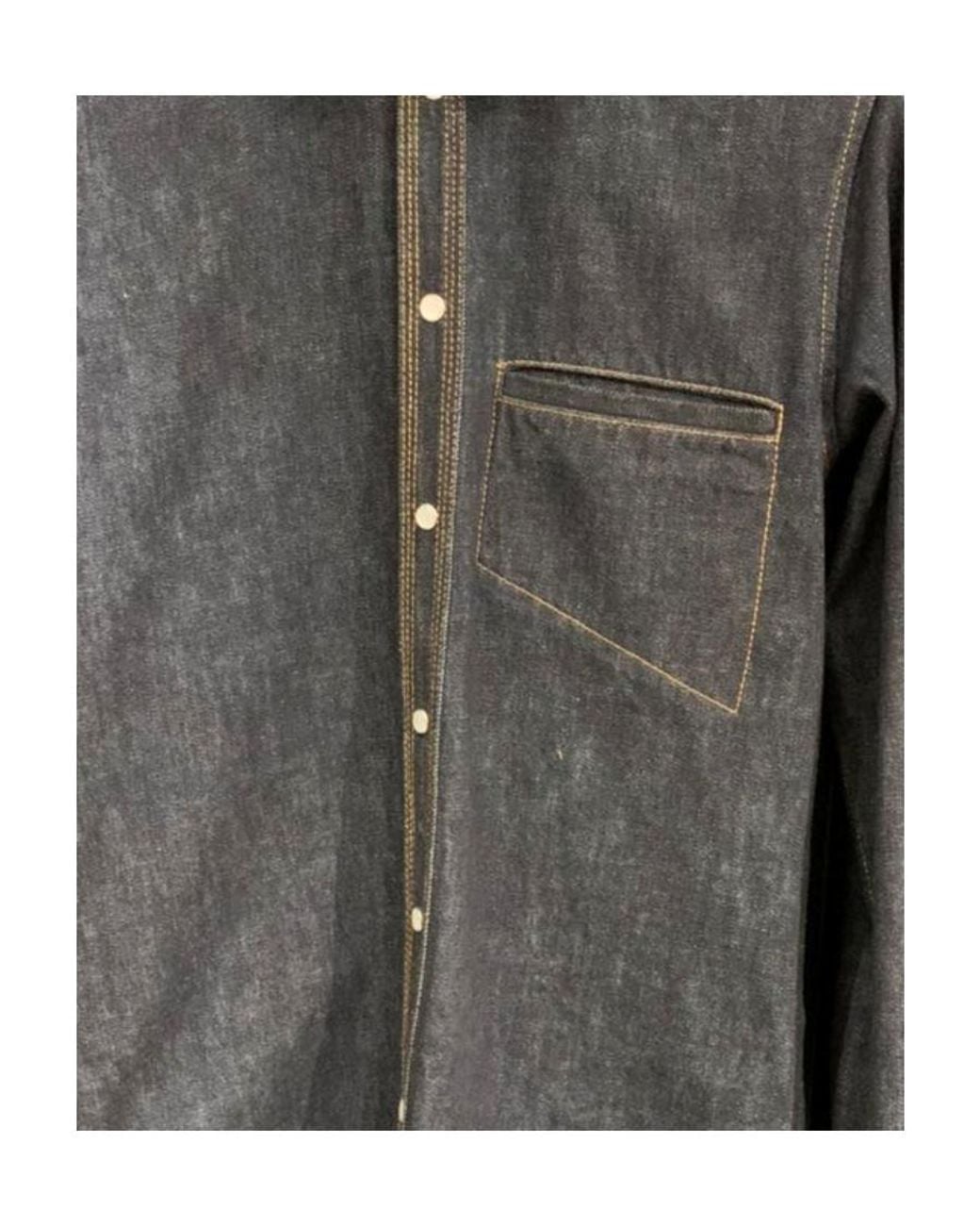 Bottega Veneta Blue Logo Shirt