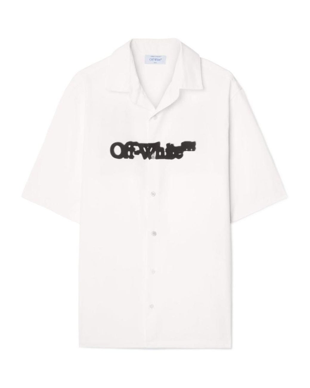Off-White c/o Virgil Abloh White Spray Arrow Short-Sleeved Shirt for men