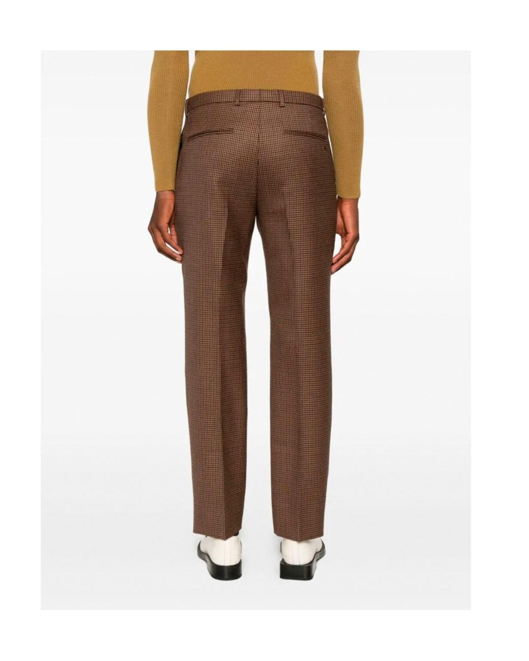 Gucci Brown Wool Pants for men