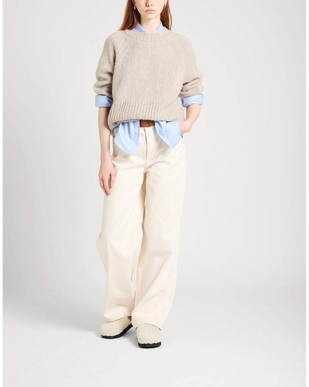 MAX&Co. Natural Knitted Jumper