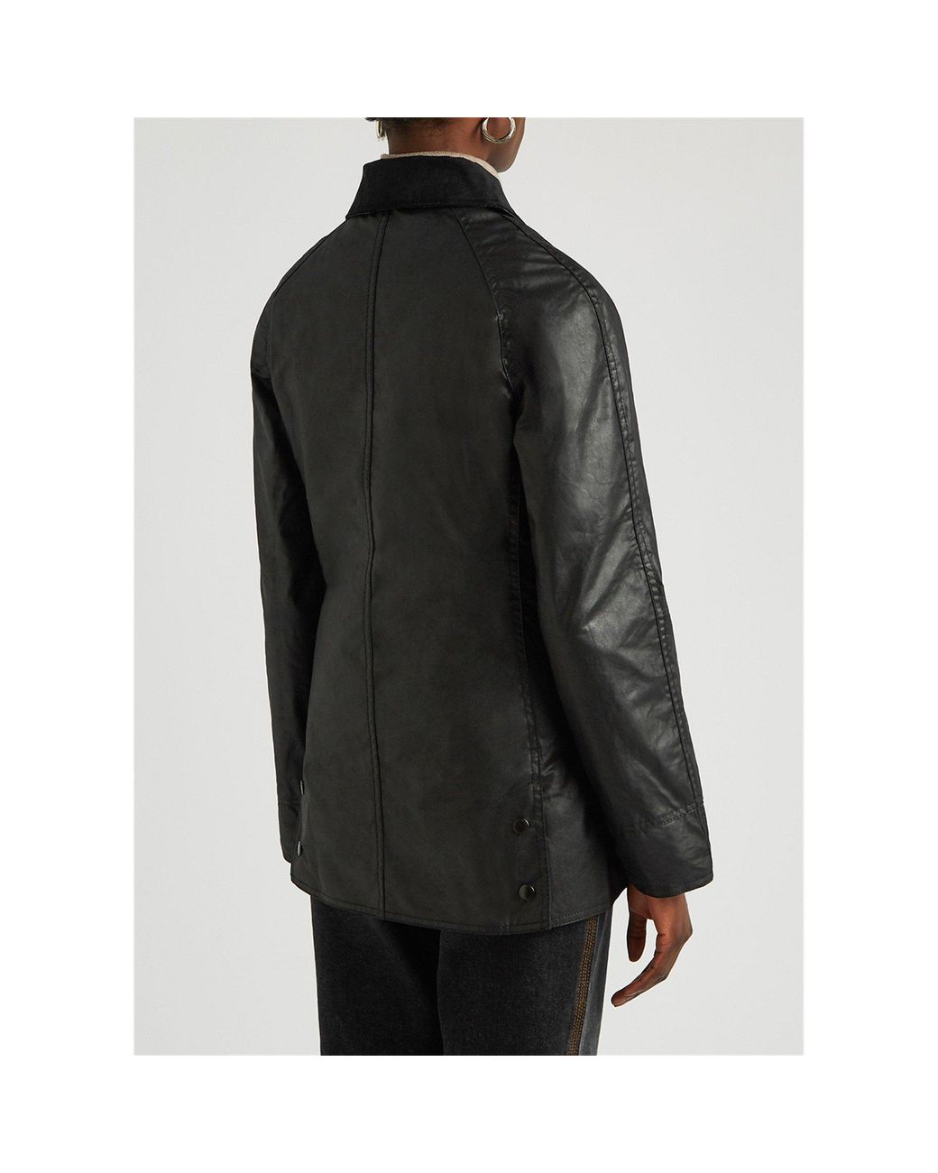 Barbour Black Minimalist Slim-Fit Jacket