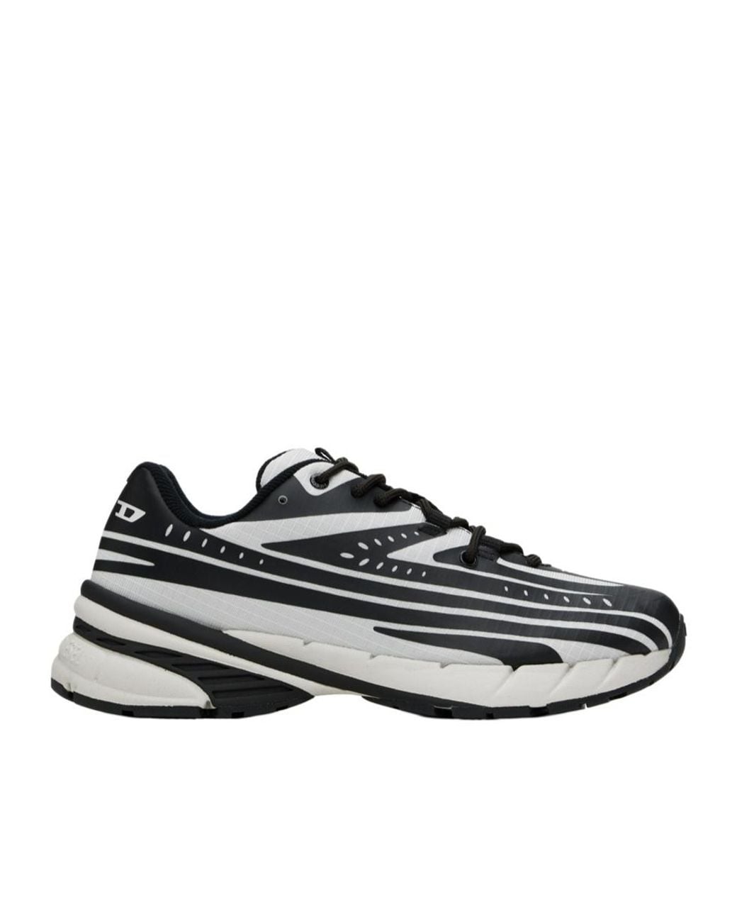 DIESEL Black D-Airspeed Low-Cut Casual Shoes for men