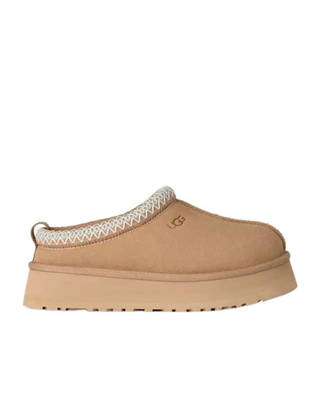 Ugg Brown Tazz Platform Mules