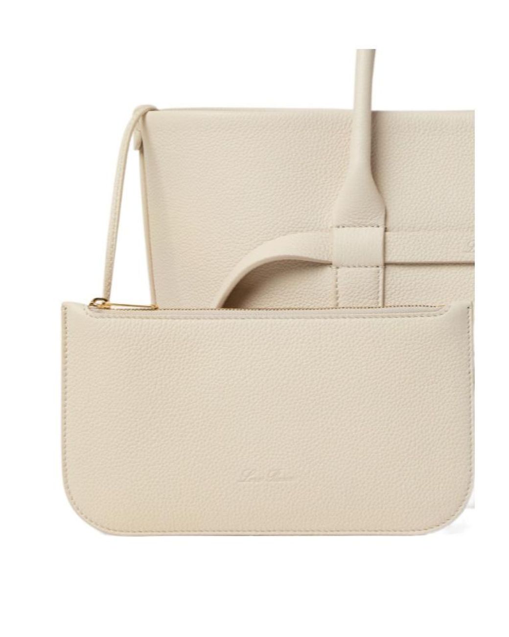 Loro Piana Natural Ghiera Shopper Small