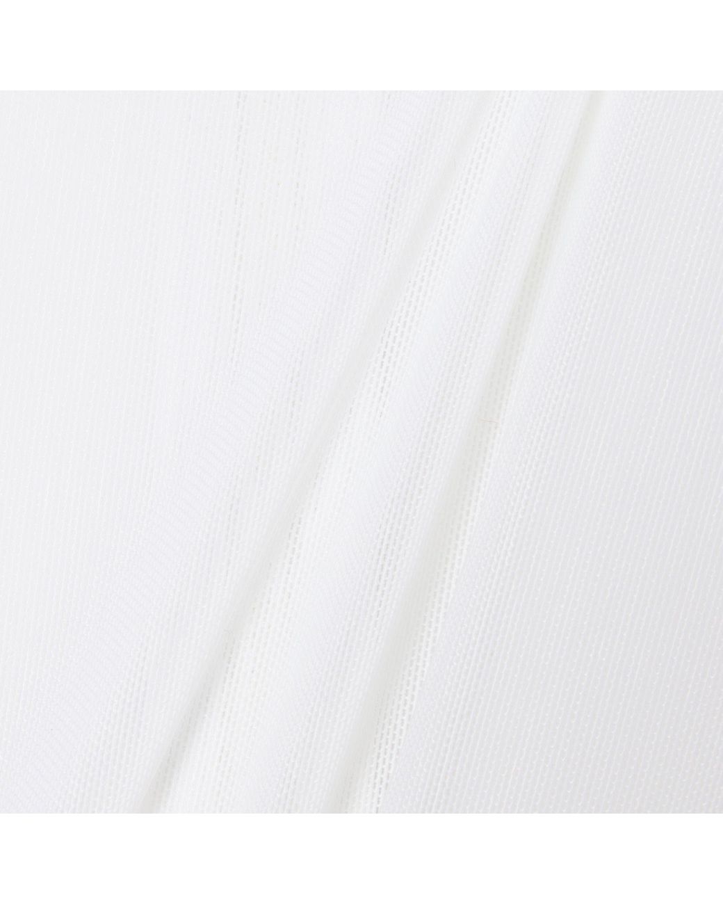 Lacoste White Sleeveless Stretch Dual Fabric Tennis Polo Shirt