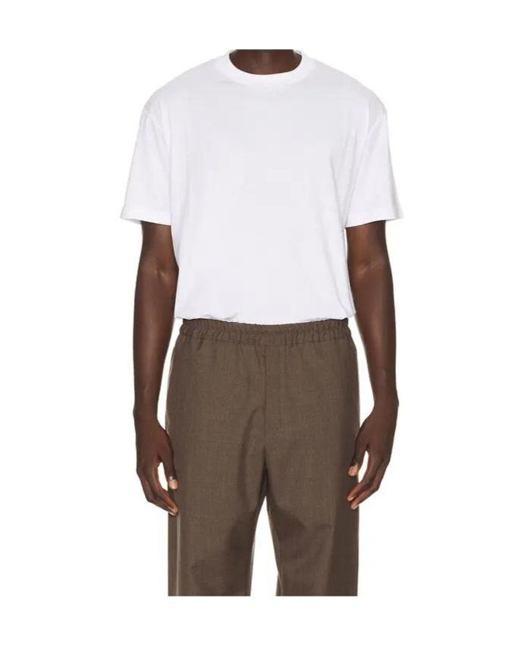 The Row White Madoc T-Shirt for men