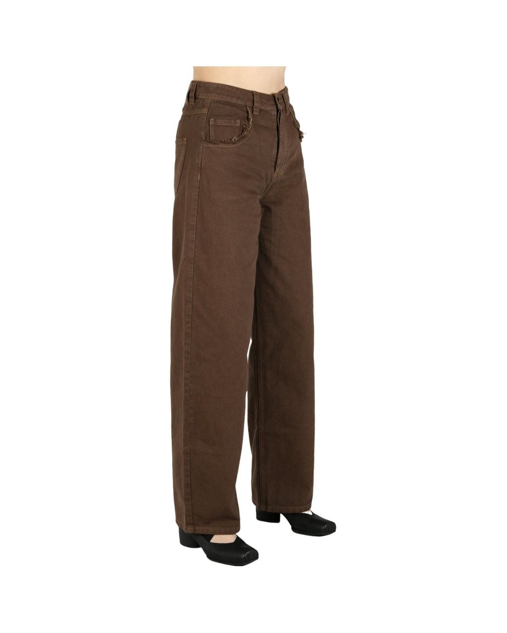 Uma Wang Brown Phyllis Pants