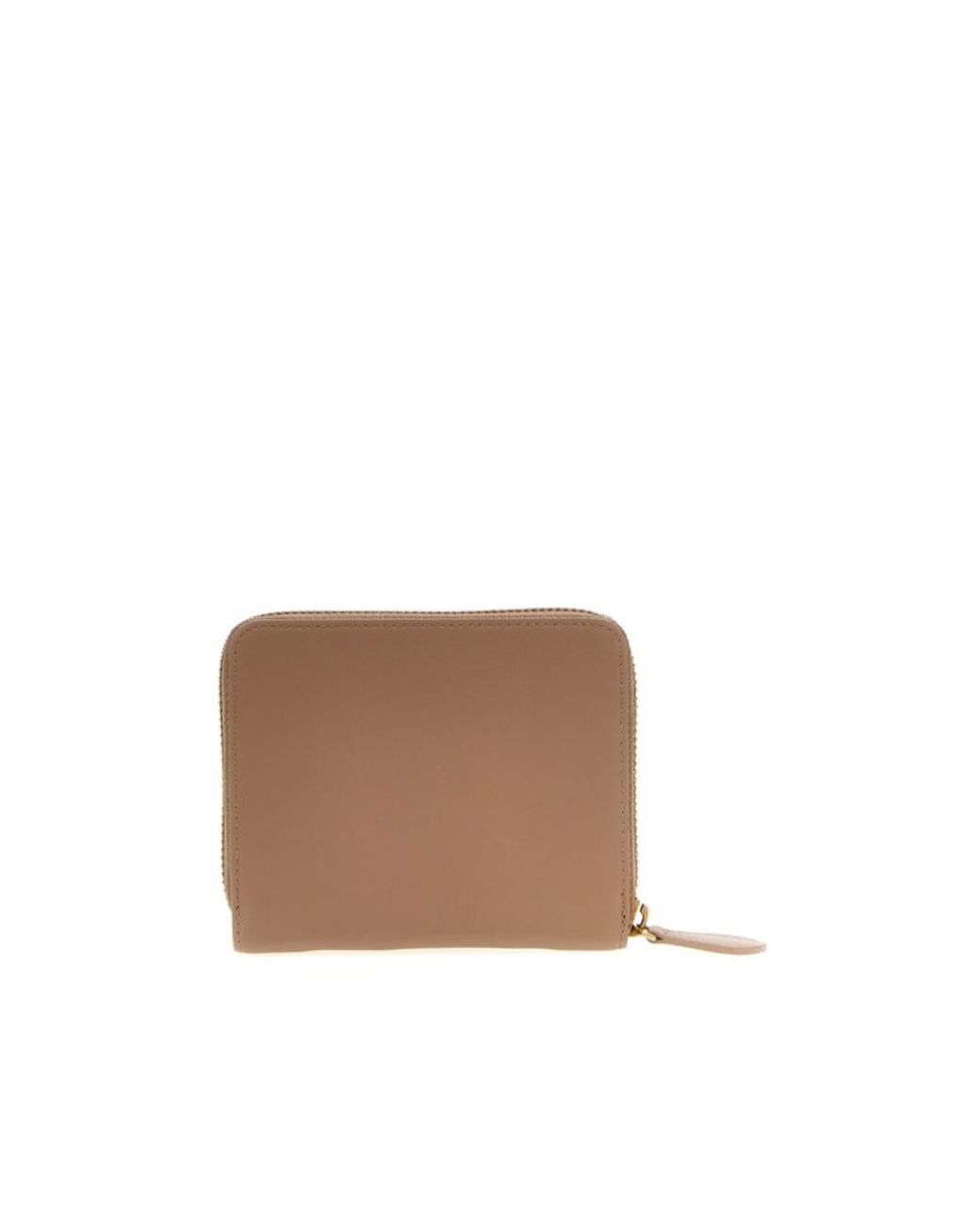 Pinko Brown Square Zip-Around Purse
