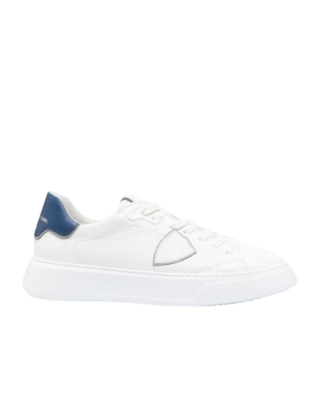 Philippe Model White Temple Low Sneakers for men