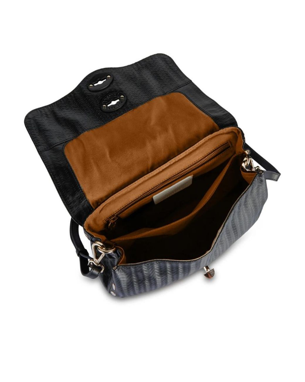 Zanellato Black Postina Leather Tote Bag