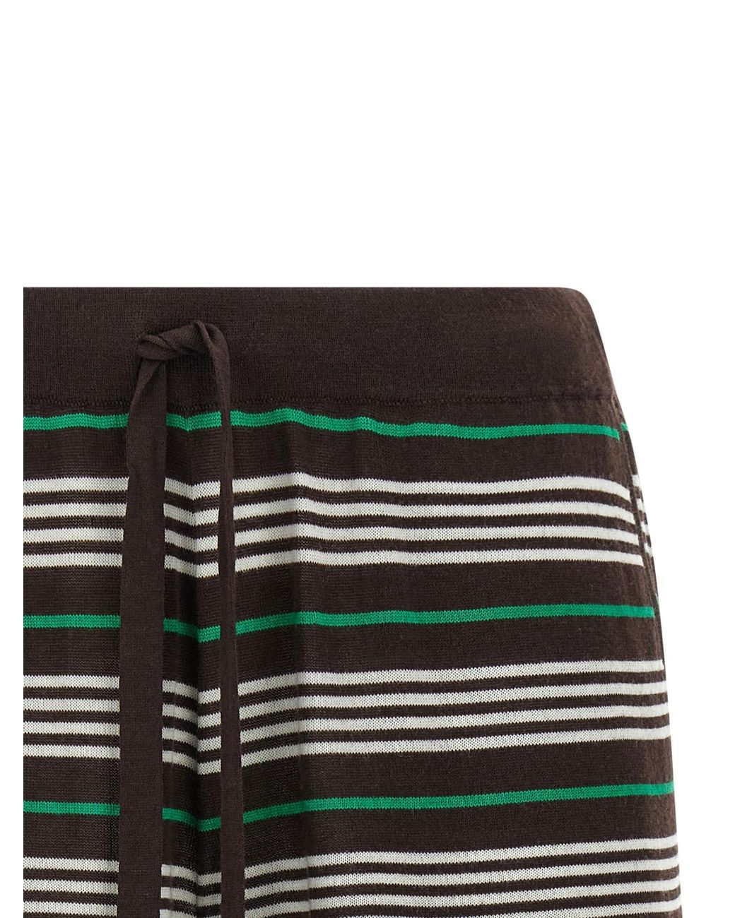 P.A.R.O.S.H. Black 'Listripes' Shorts