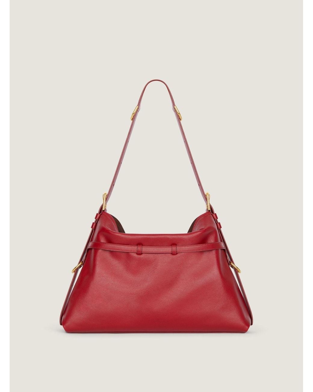 Givenchy Red Voyou Medium Shoulder Bag