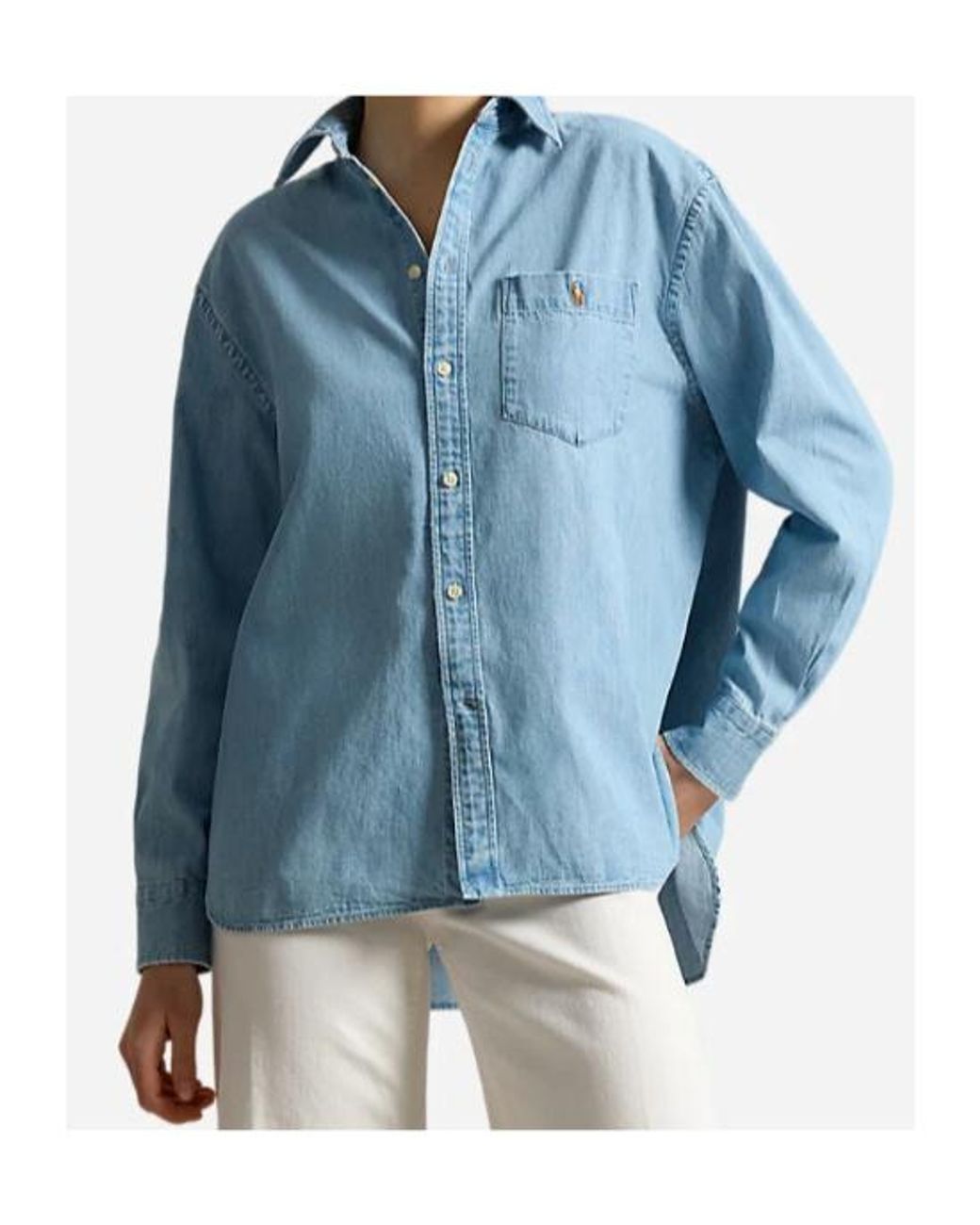 Polo Ralph Lauren Blue Ralph Lauren Relaxed Denim Shirt