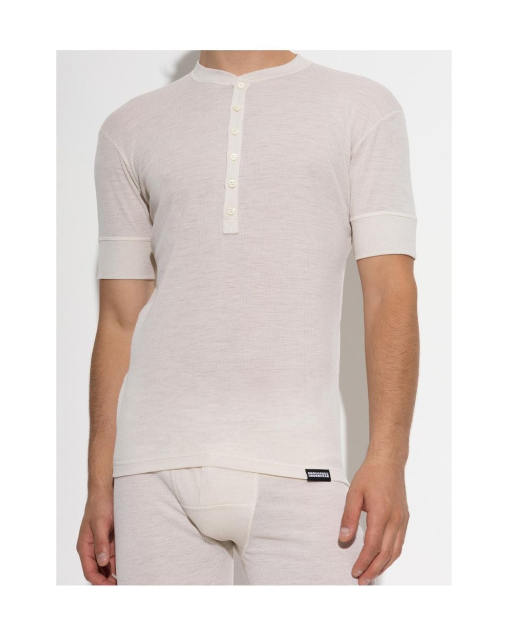 DSquared² White Short-Sleeved T-Shirt for men