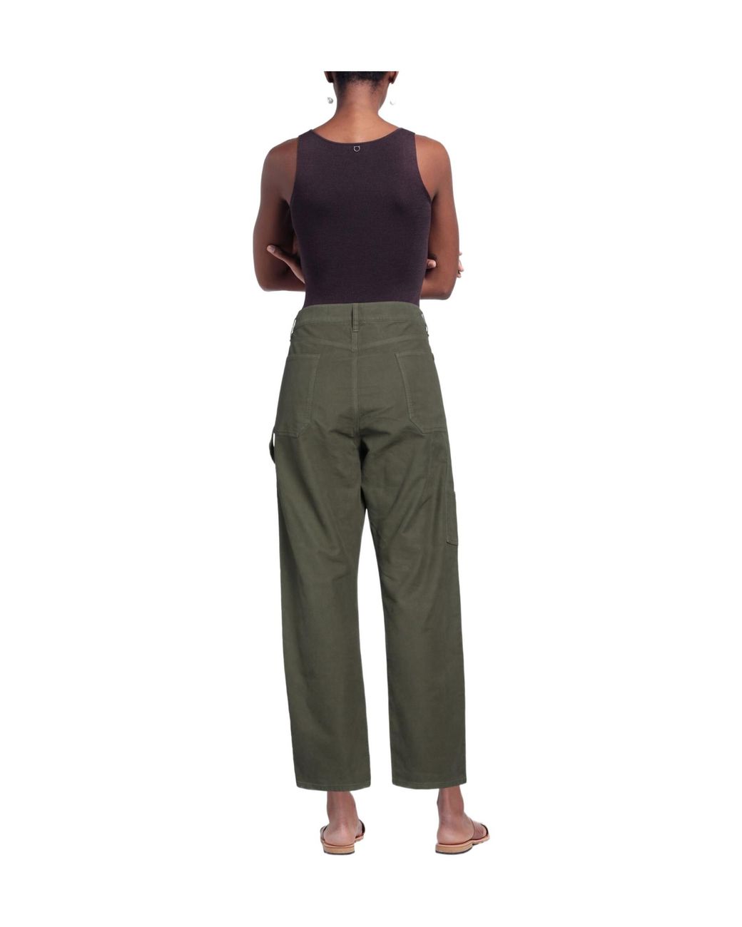 Rag & Bone Green Fitted Trousers
