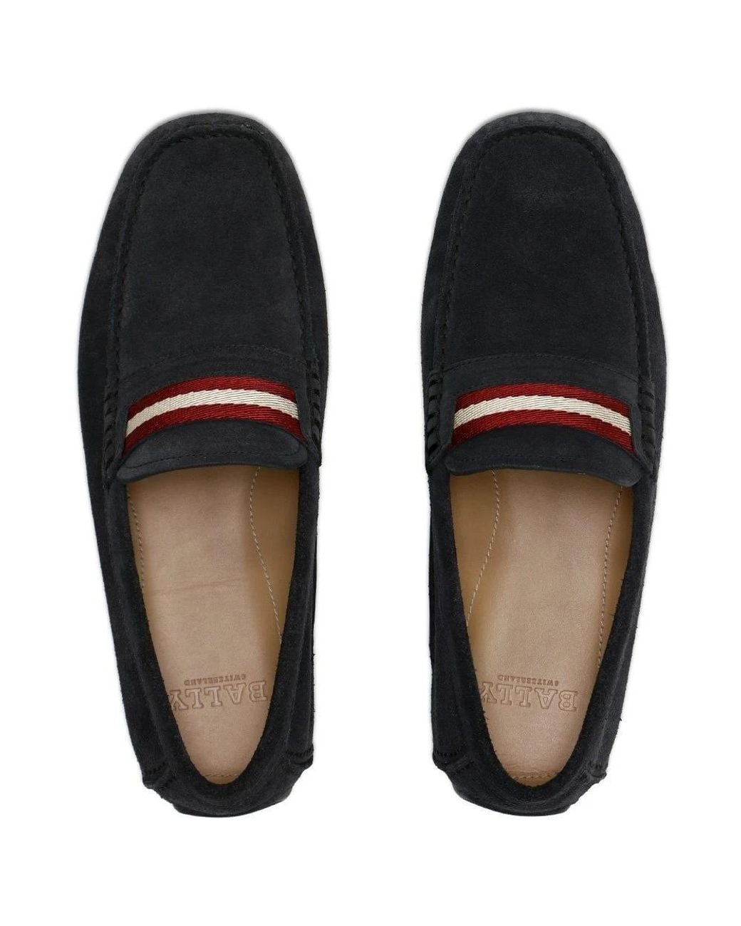 Bally Black Logo Love Shoes for men