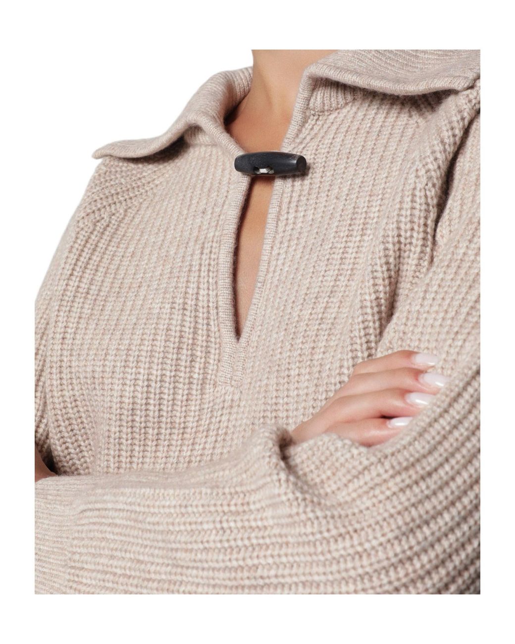 Isabel Marant Blue Miranda Turtleneck Jumper