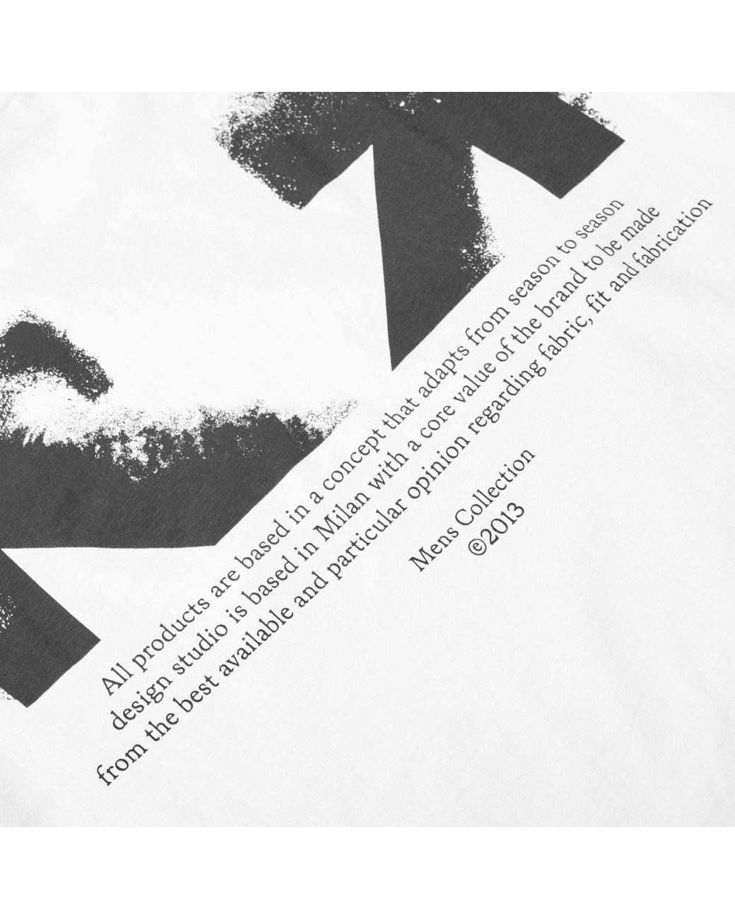 Off-White c/o Virgil Abloh White Logo Short-Sleeved T-Shirt for men