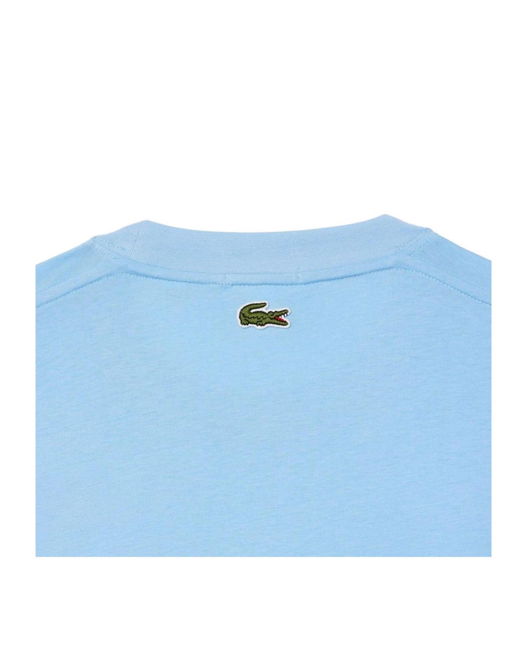 Lacoste Blue Crewneck Shortsleeve Tshirt for men