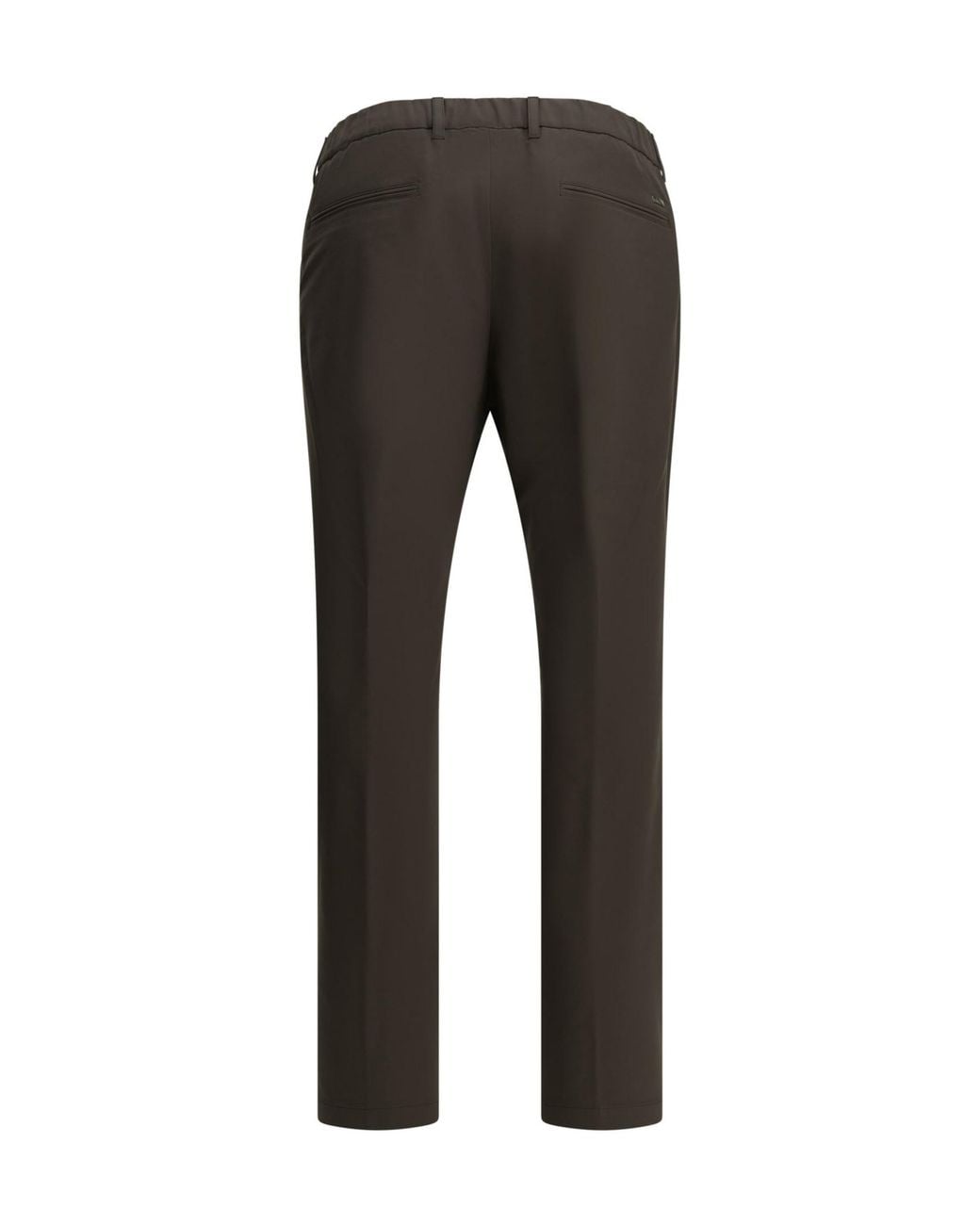 Herno Black Drawstring Casual Pants for men