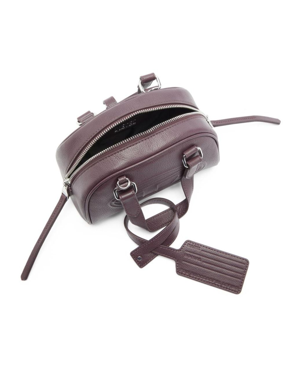 DIESEL Purple 1Dr Dome Shoulder Bag for men