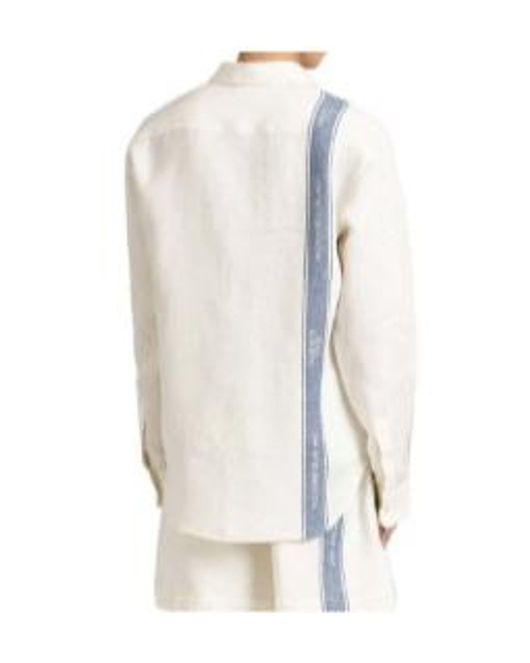 J.W. Anderson White Linen Shirt for men