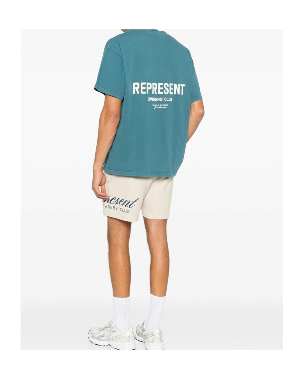 Represent Blue Short-Sleeved T-Shirt for men