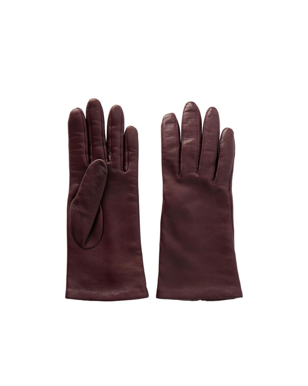 Zimmermann Purple Leather Gloves