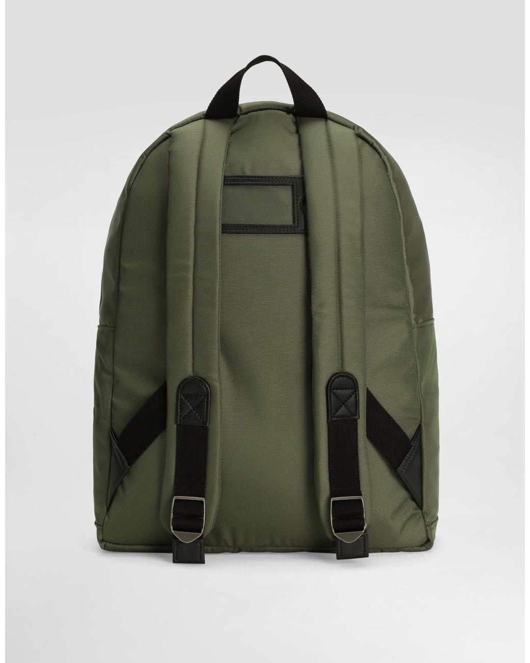 Dolce & Gabbana Green Logo Backpack