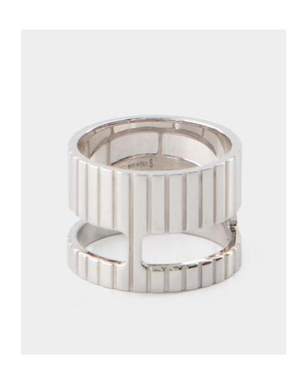 Ivi White Slot Core Ring