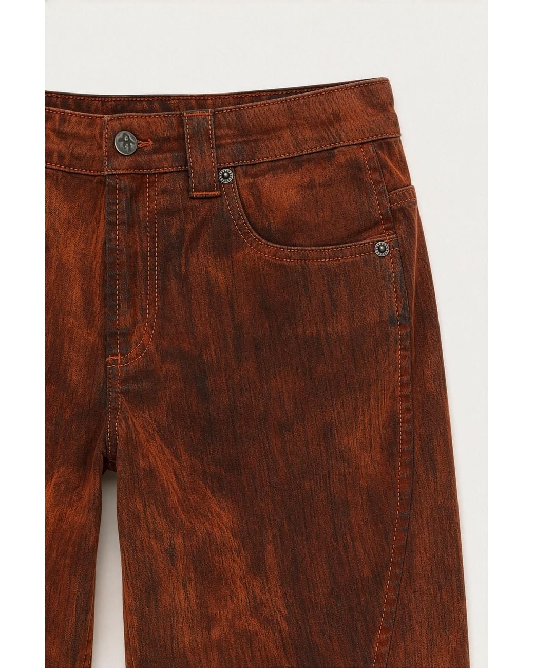 AVAVAV Brown Straight-Leg Jeans