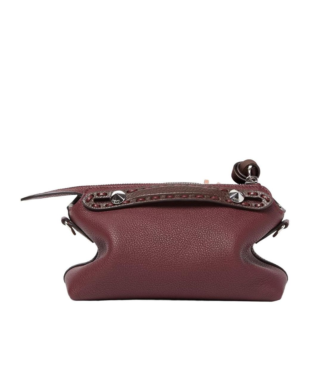Fendi Purple By The Way Selleria Mini Tote Bag