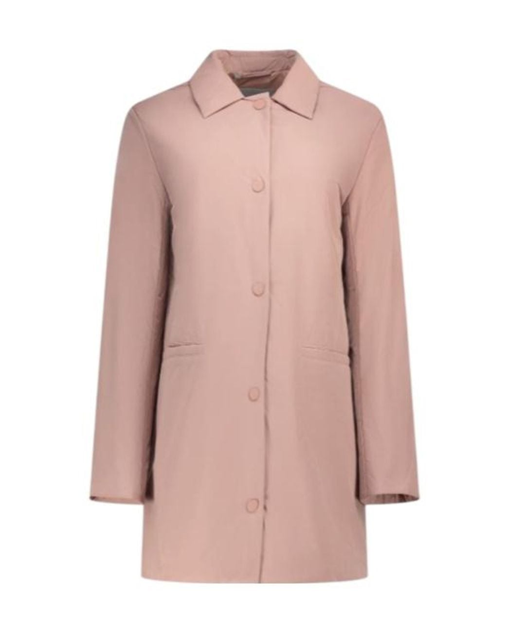Max Mara Pink Single-Breasted Coat