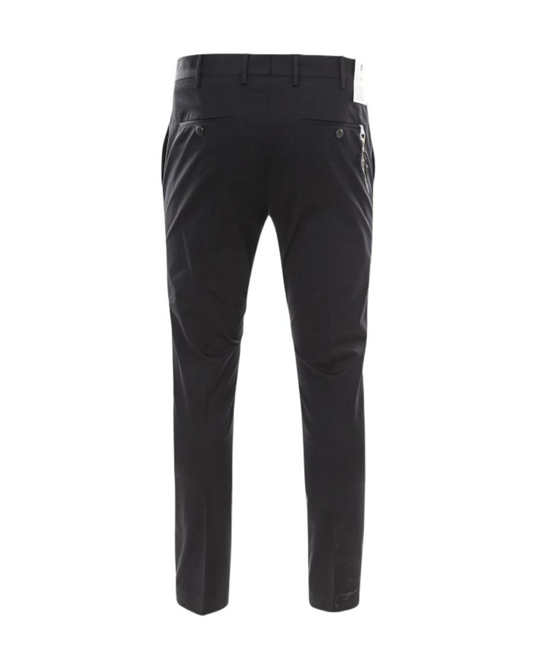 Pt Pantaloni Black Pt Torino Straight-Leg Chino Pants for men
