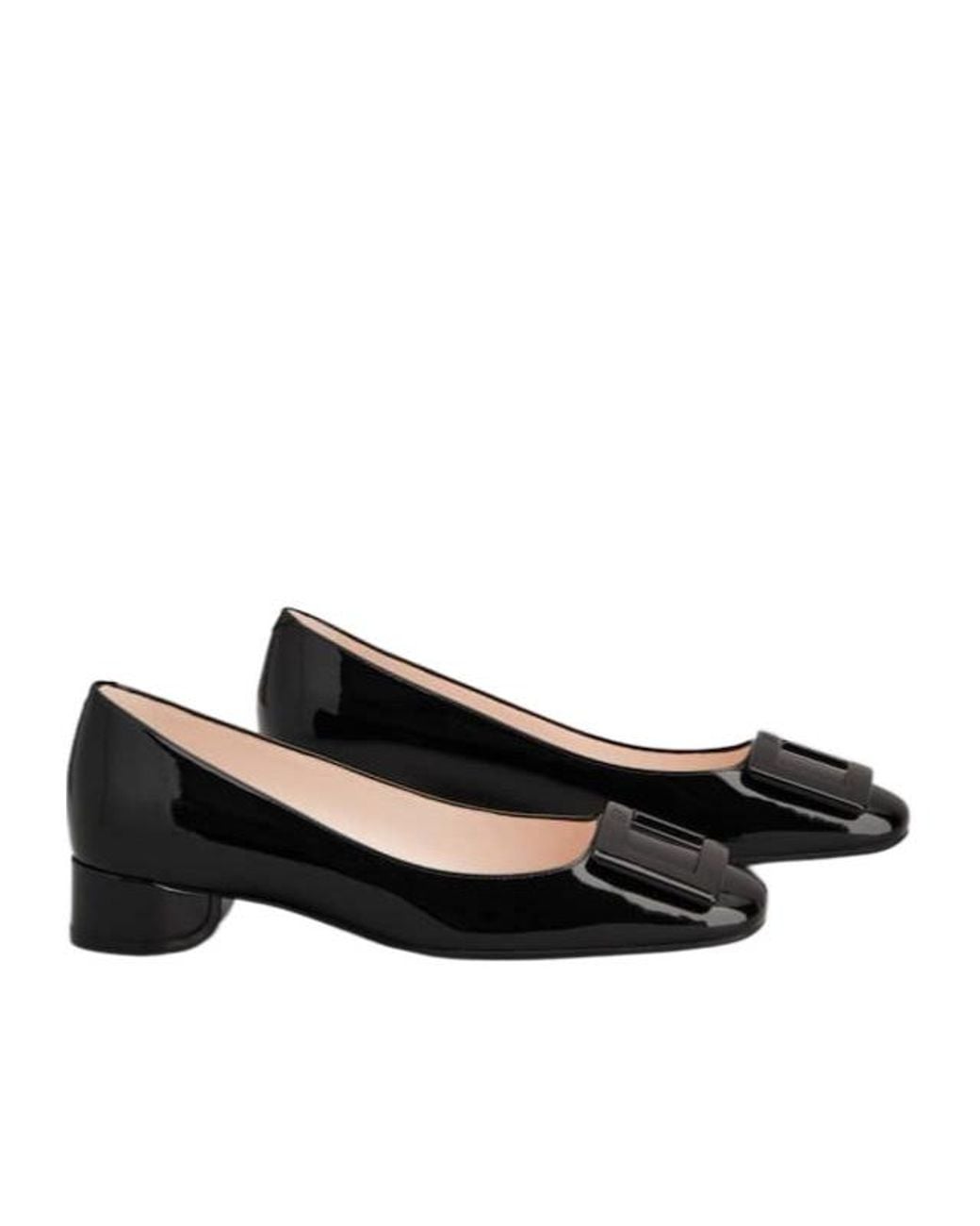 Roger Vivier Black Slip-On Pumps