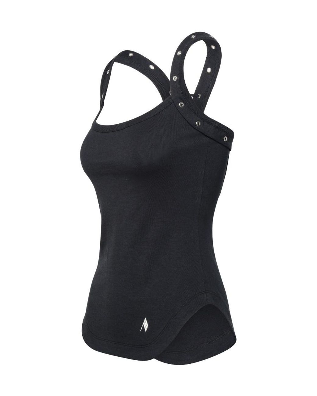 The Attico Black Cotton Top