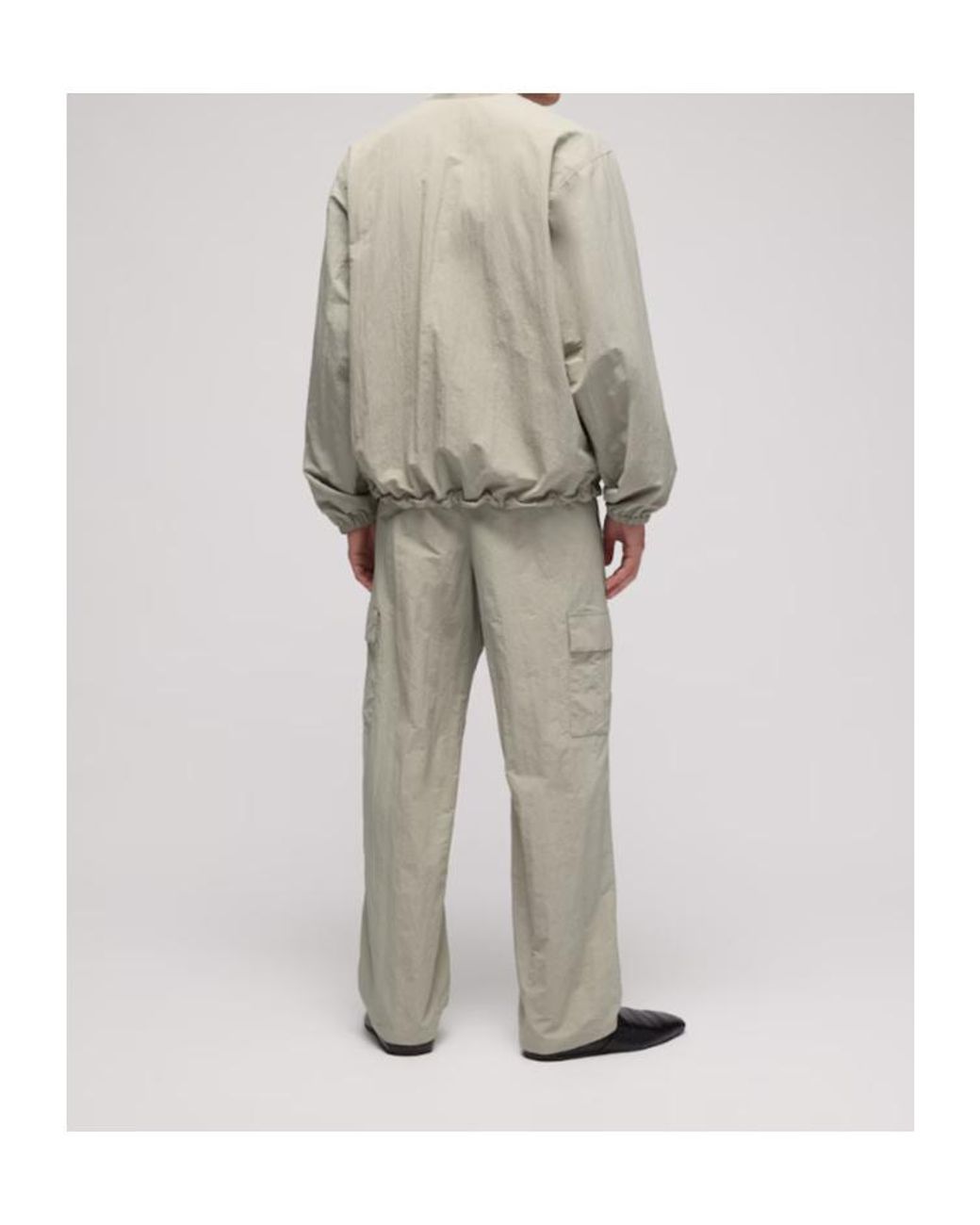 Gucci Multicolor Froissé Nylon Faille Zip Jacket With Embroidery for men