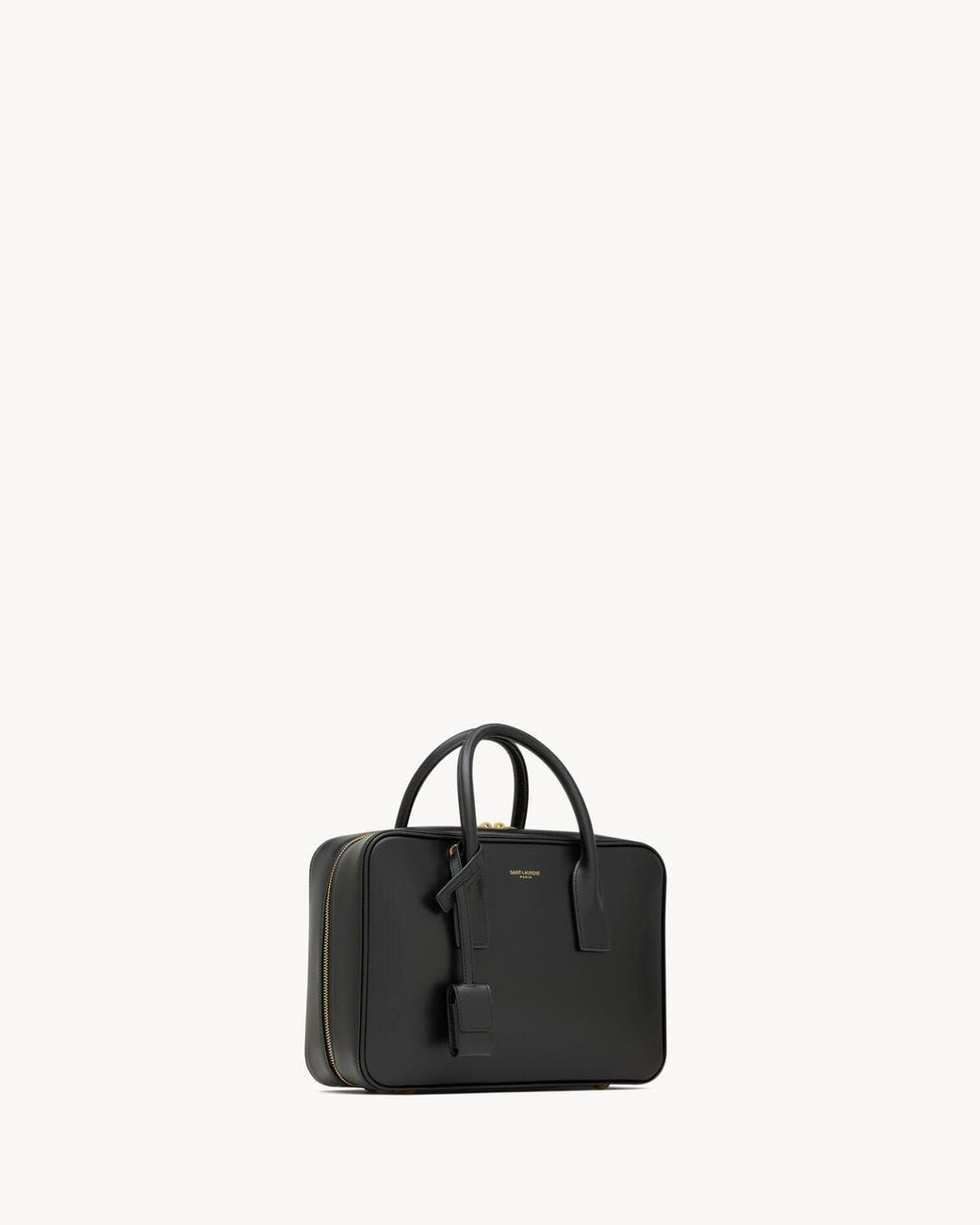 Saint Laurent Black Sac De Jour Bauletto Bag