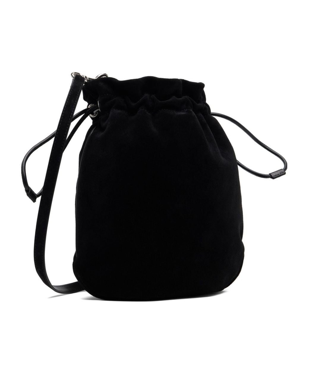 Vivienne Westwood Black Logo Plaque Crossbody Bag