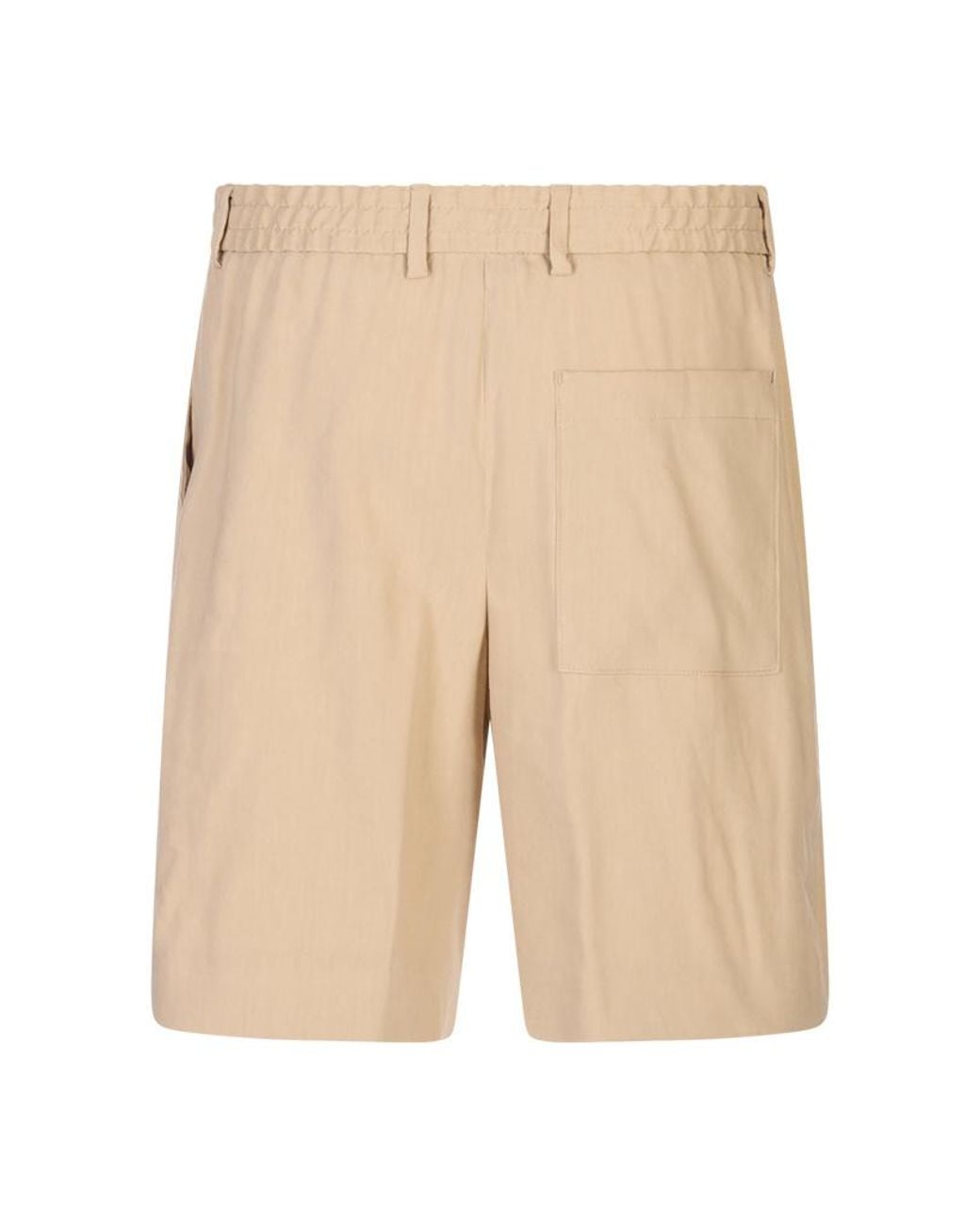 Boss Natural Boss Drawstring Bermuda Shorts for men