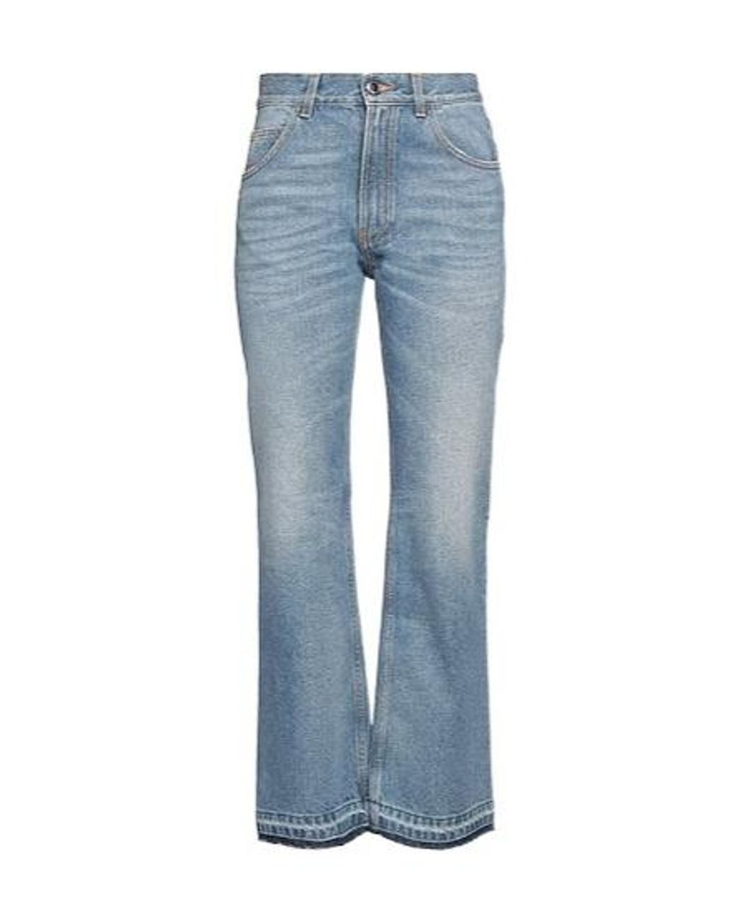 Chloé Blue Straight-Leg Jeans