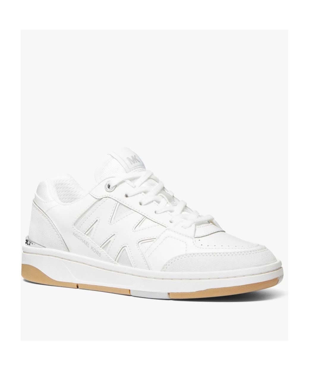 MICHAEL Michael Kors White Rebel Low-Top Sneakers