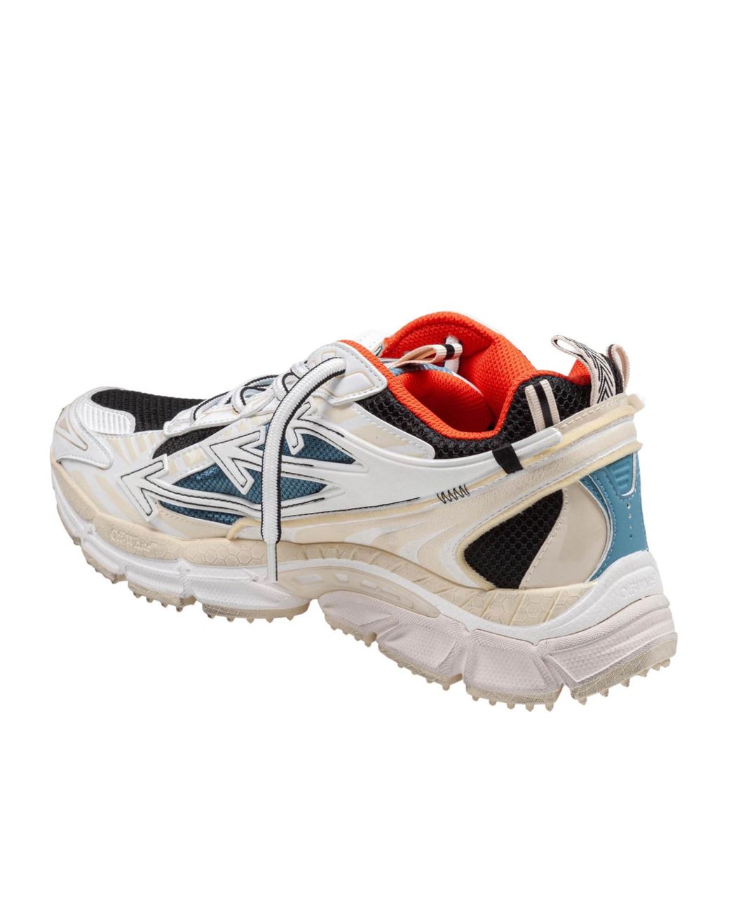Off-White c/o Virgil Abloh White Lace-Up Sneakers for men