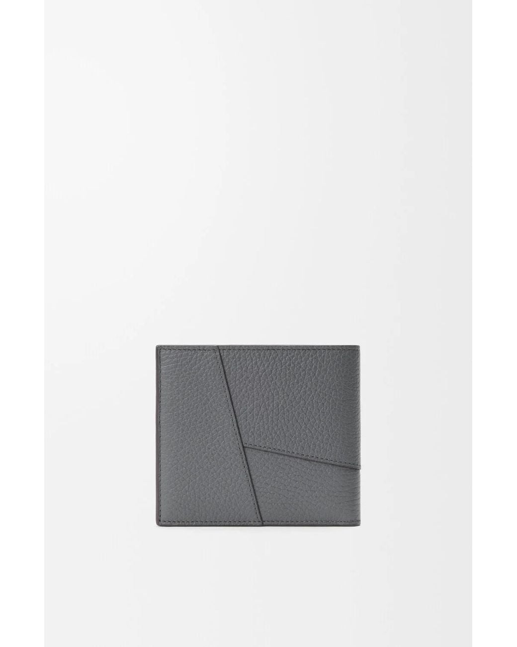 Loewe Gray Puzzle Bifold Wallet for men