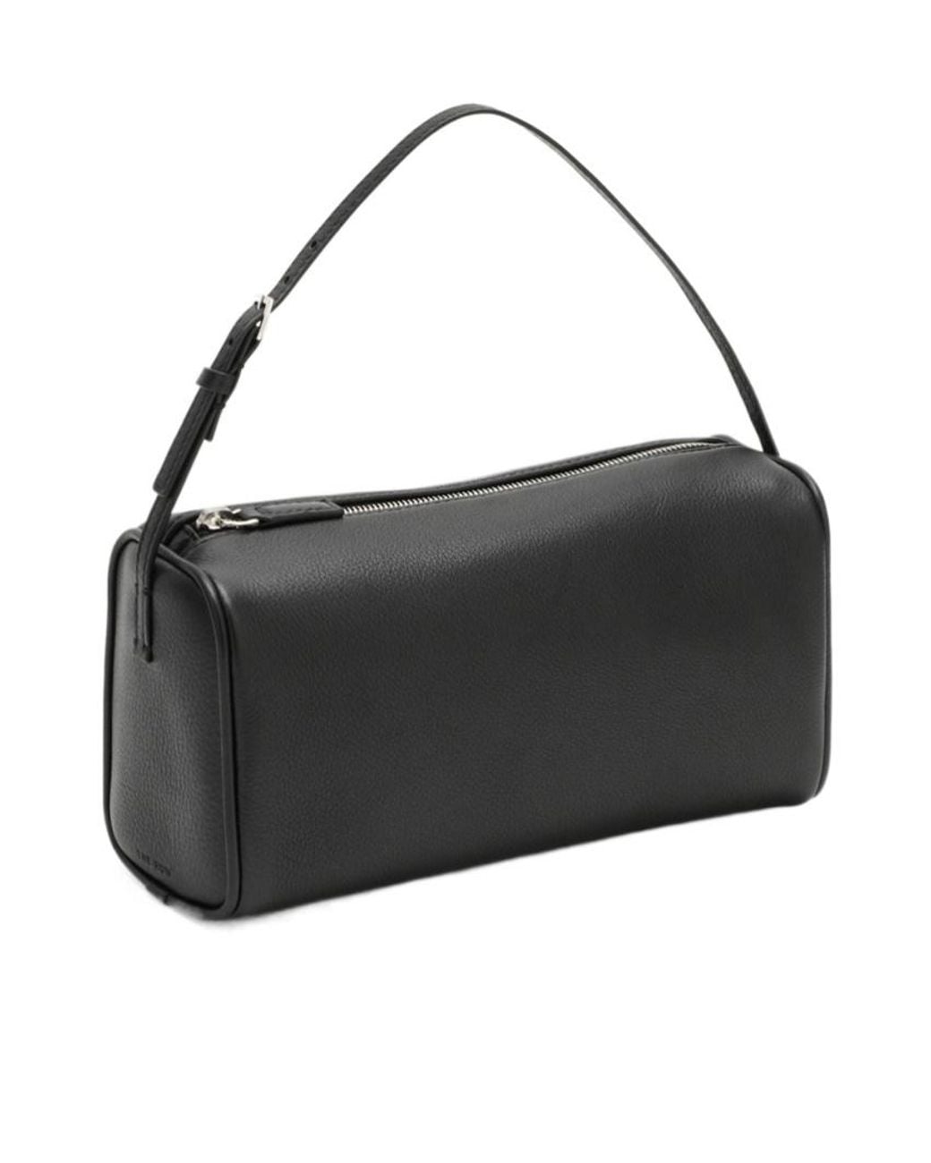 The Row Black 90's Top Handle Bag